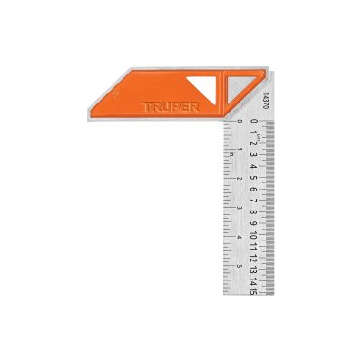 Escuadra 6″ Para Carpintero Con Mango 100% De Aluminio