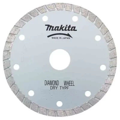 Disco Diamantado Turbo Makita B-02989 7" x 22 mm para Concreto (Corte en Seco)