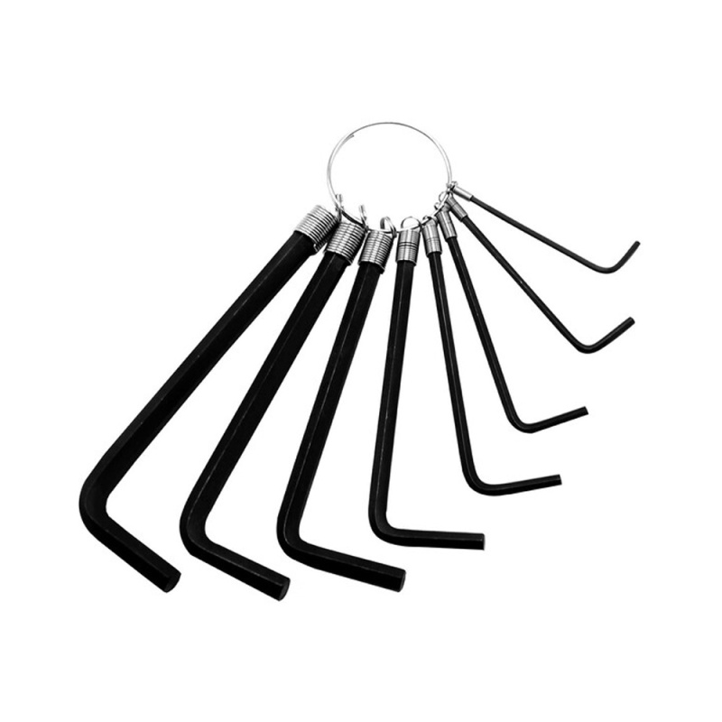 Juego de Llaves Allen Kamasa KM1115 8 Piezas Hexagonales 1.5 a 6 mm Tipo L