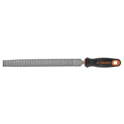 Lima escofina 6" con mango Comfort Grip, TRUPER