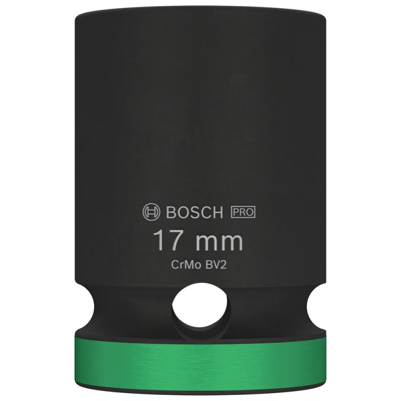 Dado de Impacto Hexagonal Bosch 2608.003.048-000 Encastre 1/2" x 17 mm Corto