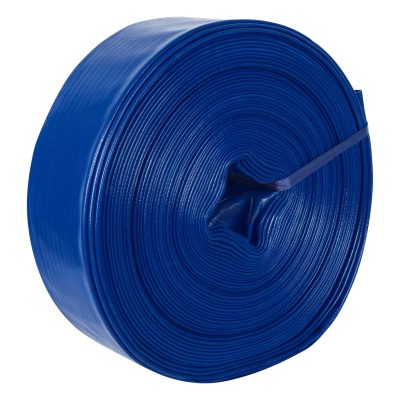 Rollo de manguera plana de 4" x 50m de descarga p/motobomba