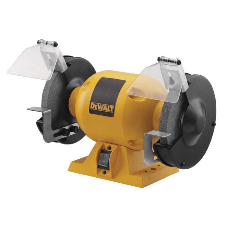 Esmeril de Banco DeWalt DW752-B2 6" 3450 rpm con Base de Hierro Fundido