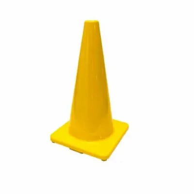 Cono de seguridad vial de PVC 28" SEGPRO amarillo