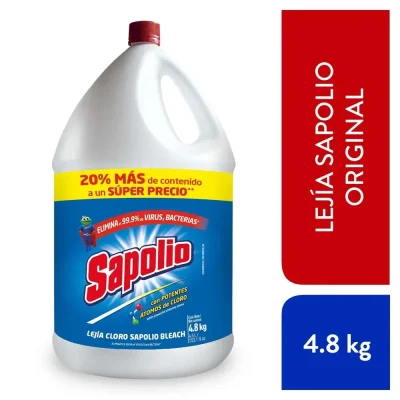 Lejía Sapolio Original Galonera 4.8 kg
