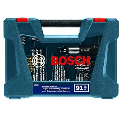 Set de Brocas y Puntas Bosch X-Line 91 Piezas con Estuche