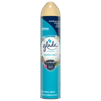 Ambientador Glade Aerosol Paraíso Azul 400ml