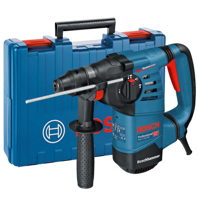 Rotomartillo Bosch GBH 3-28 DRE SDS Plus 800 W 3,1 J con Tres Modos