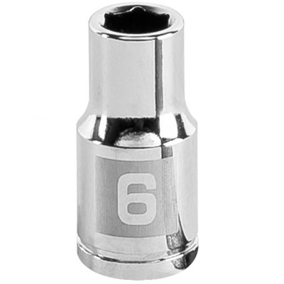Dado Hexagonal Milimétrico Truper 13168 1/4" x 6mm Corto