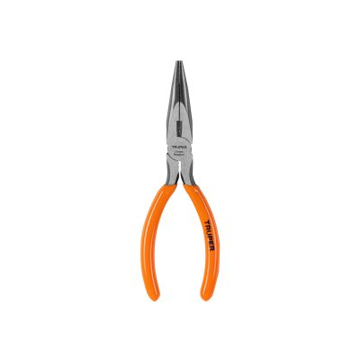 Pinza de punta y corte 6" mango de PVC, TRUPER