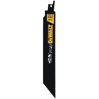 Hojas de Sierra Sable DeWalt DWA4188 de 8" y 14 TPI para Metal — Pack de 5 Unidades